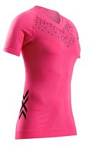 Футболка женская X-Bionic Twyce Run Neo Pink/X Black