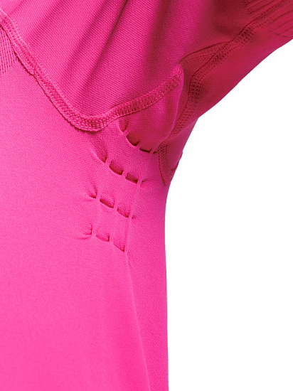 Футболка женская X-Bionic Twyce Run Neo Pink/X Black - Фото 7 большая