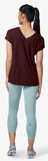 Футболка женская On Comfort-T Mulberry - Фото 5 большая