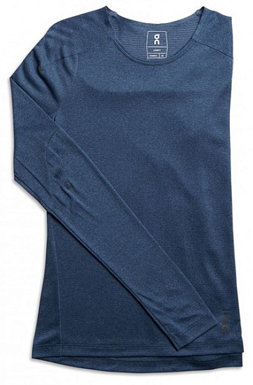 Футболка женская On Performance Long-T Denim - Фото 1 большая