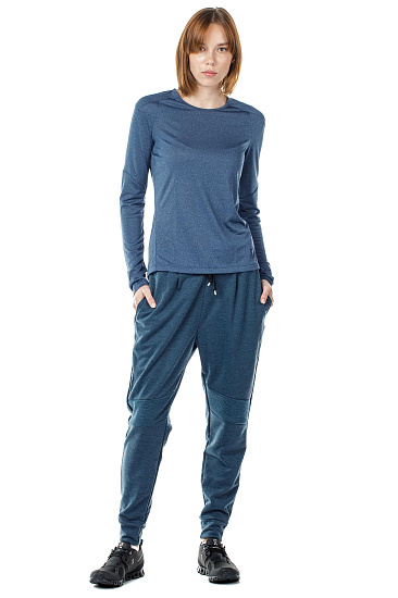 Футболка женская On Performance Long-T Denim - Фото 2 большая