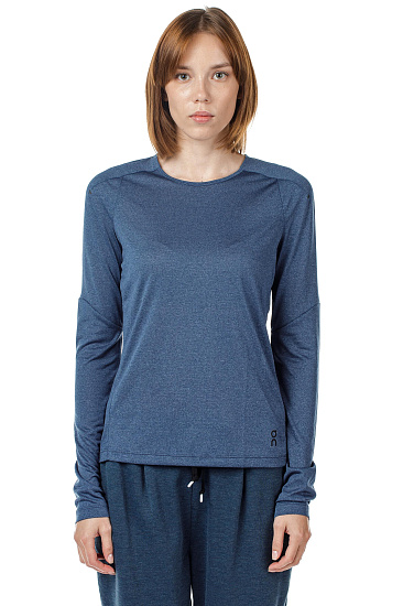 Футболка женская On Performance Long-T Denim - Фото 3 большая