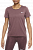 Футболка женская Nike Dri-FIT Run Division Dark Wine/Black/Reflective Silver - Фото 1 малая