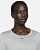 Футболка женская Nike Dri-FIT One Particle Grey/Heather/Black - Фото 4 малая