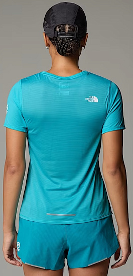 Футболка женская The North Face Summit High Trail Run Galactic Blue - Фото 5 большая