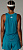 Майка женская The North Face High Trail Run Galactic Blue/Deep Teal - Фото 4 малая