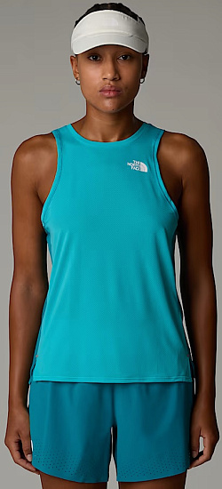 Майка женская The North Face High Trail Run Galactic Blue/Deep Teal - Фото 3 большая