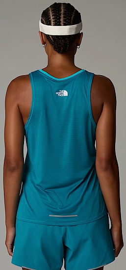Майка женская The North Face High Trail Run Galactic Blue/Deep Teal - Фото 4 большая