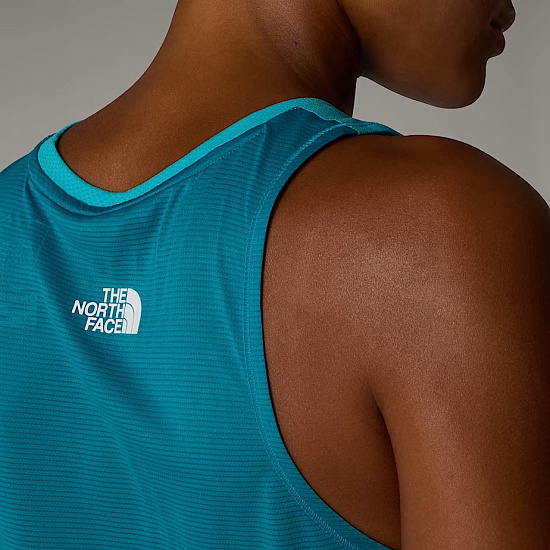 Майка женская The North Face High Trail Run Galactic Blue/Deep Teal - Фото 7 большая