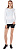 Футболка женская Nike Np Top LS All Over Mesh White/Black - Фото 4 малая