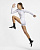 Футболка женская Nike Np Top LS All Over Mesh White/Black - Фото 3 малая