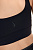 Майка женская Nike Yoga Luxe Crop Tank Black/Dk Smoke Grey - Фото 5 малая