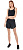 Майка женская Nike Yoga Luxe Crop Tank Black/Dk Smoke Grey - Фото 6 малая