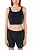 Майка женская Nike Yoga Luxe Crop Tank Black/Dk Smoke Grey - Фото 1 малая