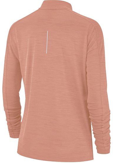 Футболка женская Nike Pacer Top Hz Pink Quartz/Htr/Reflective Silv - Фото 2 большая