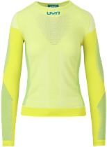Лонгслив женский UYN Running Pb42 Ow Lime Yellow/Sulphure Spring