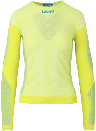 Лонгслив женский UYN Running Pb42 Ow Lime Yellow/Sulphure Spring - Фото 1 большая
