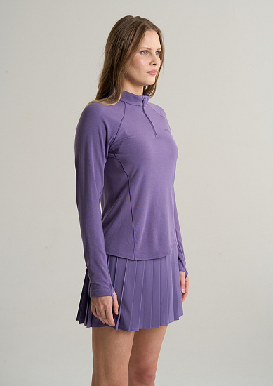 Лонгслив женский Anta 862615401 Purple - Фото 5 большая