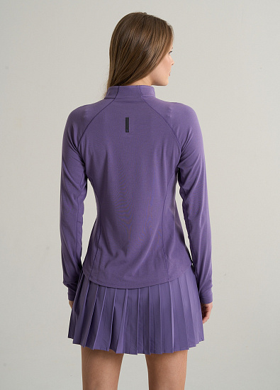 Лонгслив женский Anta 862615401 Purple - Фото 7 большая