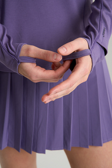 Лонгслив женский Anta 862615401 Purple - Фото 12 большая