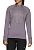 Футболка женская ASICS Windblock 1/2 Zip Lavender Grey - Фото 3 малая