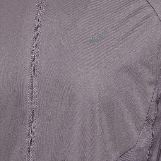 Футболка женская ASICS Windblock 1/2 Zip Lavender Grey - Фото 7 большая