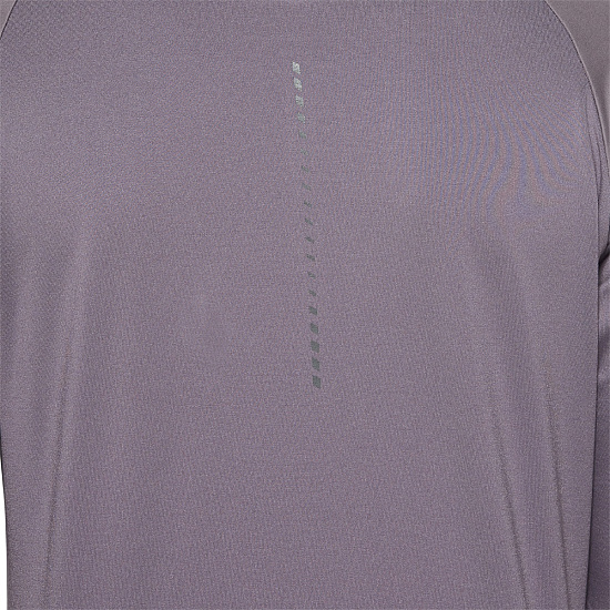Футболка женская ASICS Windblock 1/2 Zip Lavender Grey - Фото 8 большая