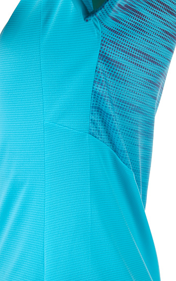 Футболка женская Scott Trail Run Breeze Blue/Dark Purple - Фото 5 большая