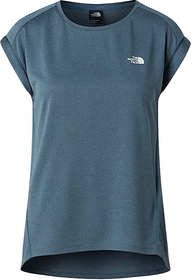 Футболка женская The North Face Tanken Eu Granite Grey Light Heather - Фото 1 большая