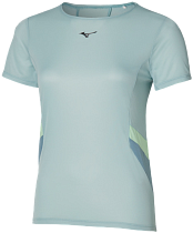 Футболка женская Mizuno DryAeroFlow Cloud Blue