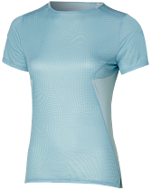 Футболка женская Mizuno DryAeroFlow Graphic Cloud Blue
