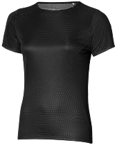 Футболка женская Mizuno DryAeroFlow Graphic Black