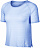 Футболка женская Nike Miler Ss Breathe Blue - Фото 1 малая