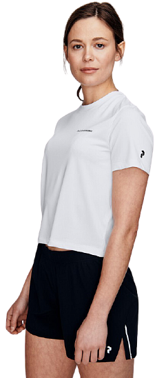 Футболка женская Peak Performance Alum Light SS White - Фото 9 большая