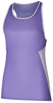 Майка женская Mizuno DryAeroFlow Graphic Paisley Purple
