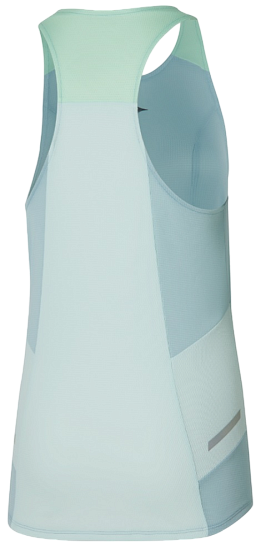 Майка женская Mizuno DryAeroFlow Cloud Blue - Фото 5 большая