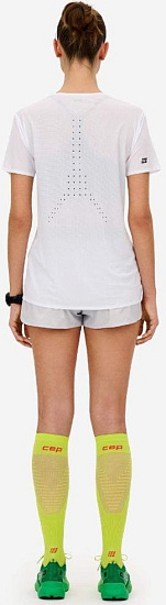 Футболка женская CEP Pro CU80PW Белый - Фото 4 большая