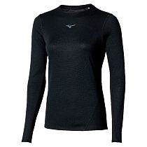 Лонгслив женский Mizuno Tech Thermal Charge Ls Black