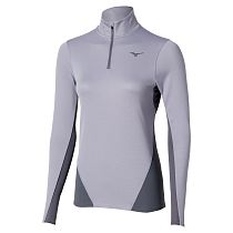 Лонгслив женский Mizuno Tech Thermal Charge Hz Ls Quicksilver