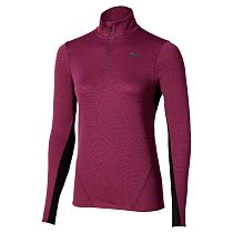 Лонгслив женский Mizuno Tech Thermal Charge Hz Ls Dark purple