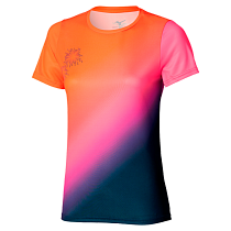 Футболка женская Mizuno Summer Pack Qd Yuuyake