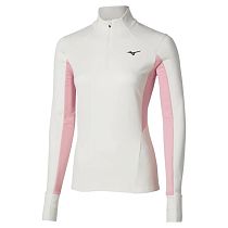 Лонгслив женский Mizuno Active Warm Hz Ls Snow White