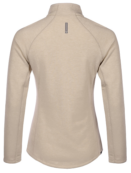 Лонгслив женский Anta Running Heather L.Khaki - Фото 2 большая