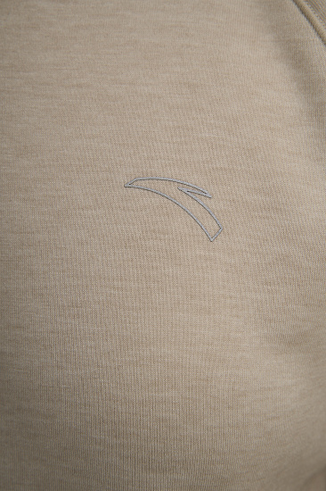 Лонгслив женский Anta Running Heather L.Khaki - Фото 11 большая