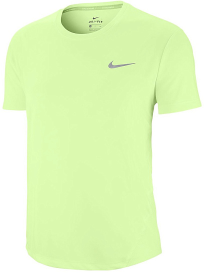 Футболка женская Nike Dri-Fit Miler Mint - Фото 3 большая