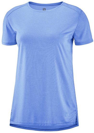 Футболка женская Salomon Outline Summer Marina - Фото 1 большая