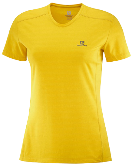 Футболка женская Salomon Xa Sulphur/Heather - Фото 1 большая