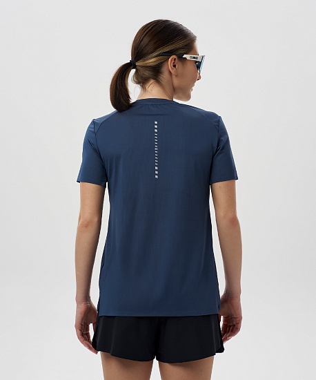 Футболка женская Nordski Road Deep Ocean - Фото 4 большая