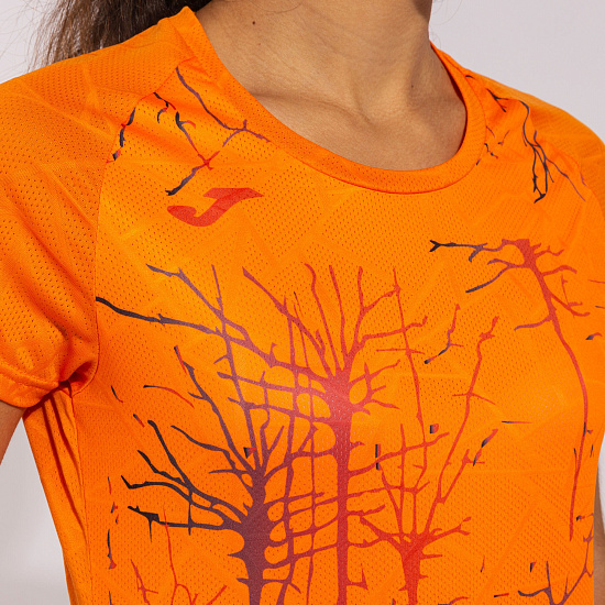 Футболка женская Joma Elite IX Orange - Фото 2 большая