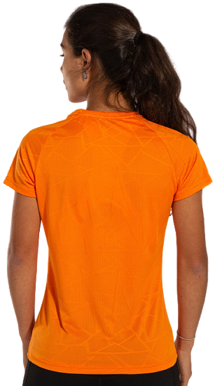 Футболка женская Joma Elite IX Orange - Фото 5 большая